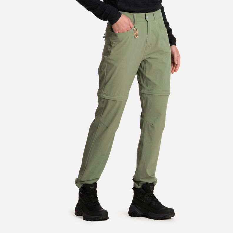 Pantalón Mujer Lennox QDry Mix2 Pants Jade Oscuro Lippi I25-1