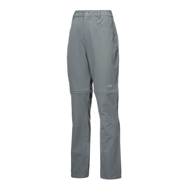 Pantalon Mujer Enduring Mix-2 Q-Dry Pants Gris Oscuro Lippi-0