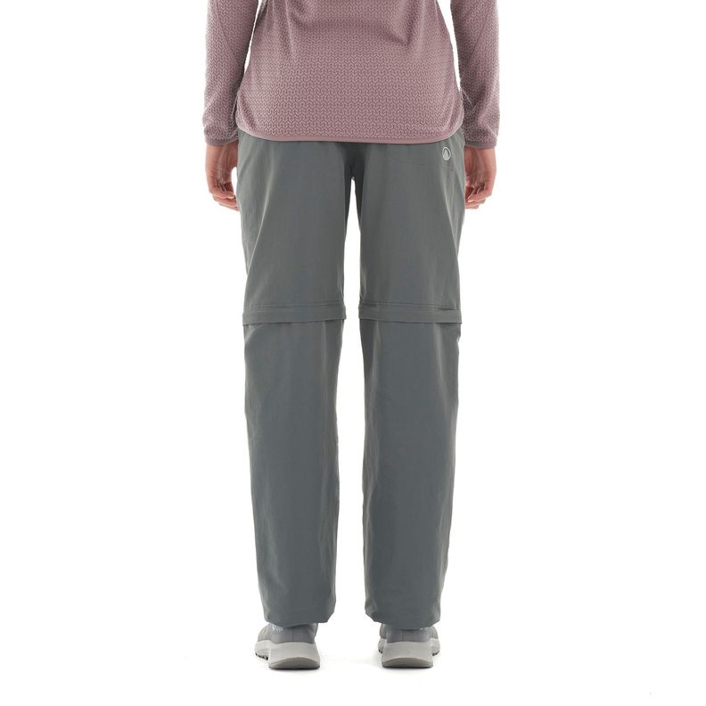 Pantalon Mujer Enduring Mix-2 Q-Dry Pants Gris Oscuro Lippi-5