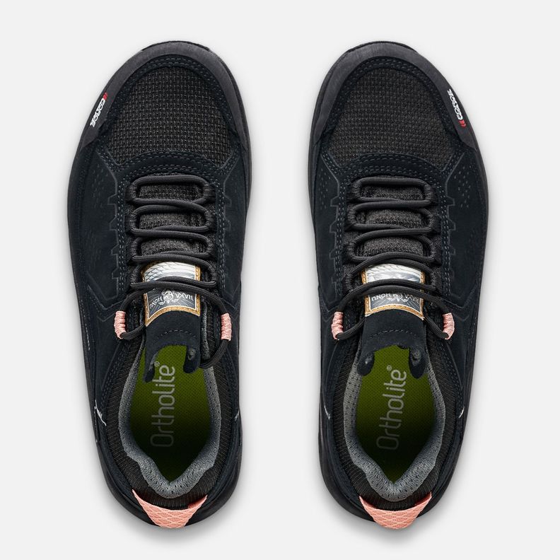 Zapato Mujer Pampa Low Negro Haka Honu V25-5