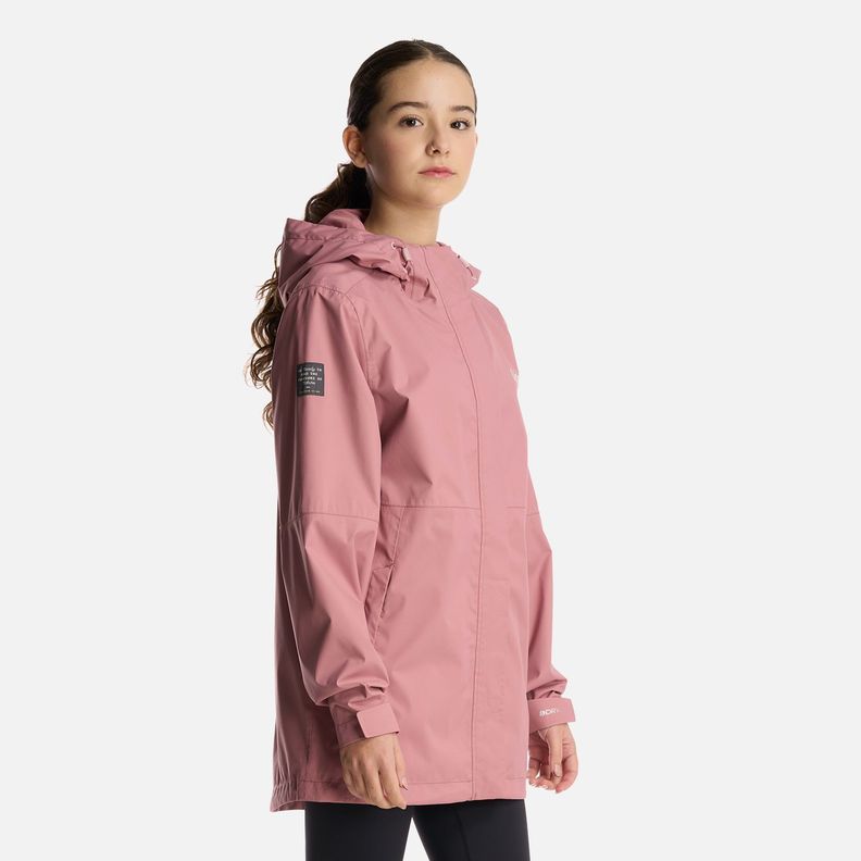 Chaqueta Teen Girl Blizzard B-Dry Hoody Rosa Oscuro Lippi-1