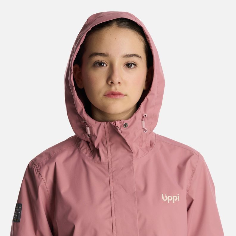 Chaqueta Teen Girl Blizzard B-Dry Hoody Rosa Oscuro Lippi-3