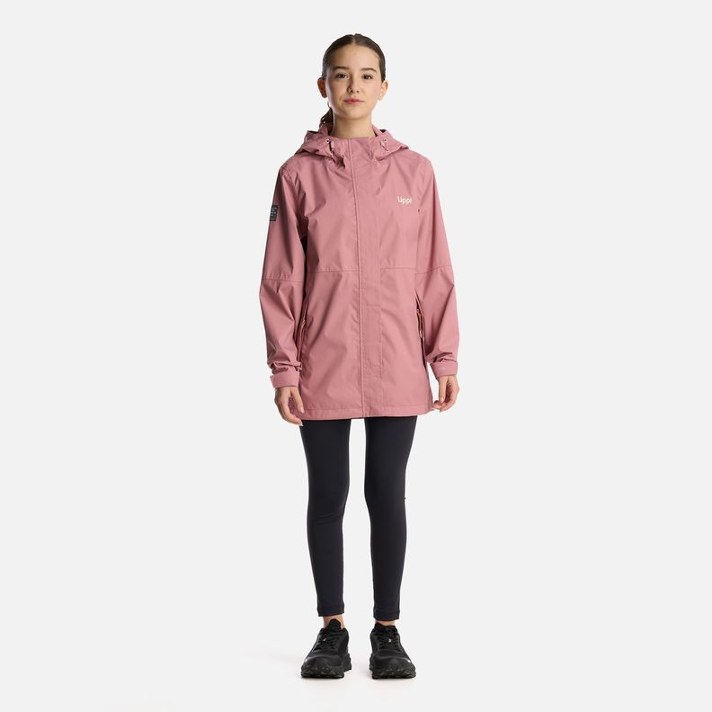 Chaqueta Teen Girl Blizzard B-Dry Hoody Rosa Oscuro Lippi-6