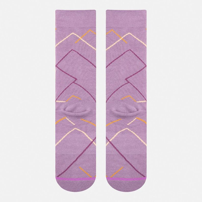 Calcetin Mujer Travel Walk Light Socks Morado Lippi-1