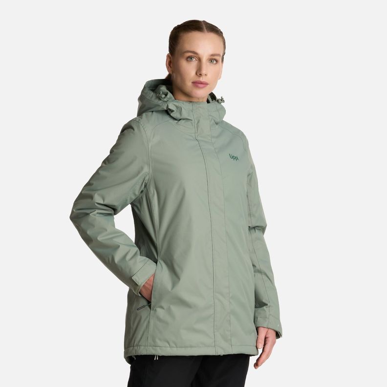 Chaqueta Mujer Suntra Steam-pro Hoody Jade Oscuro Lippi I25-1