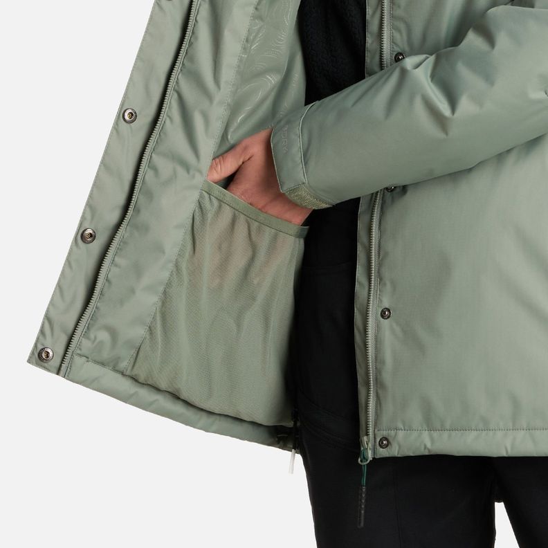 Chaqueta Mujer Suntra Steam-pro Hoody Jade Oscuro Lippi I25-6