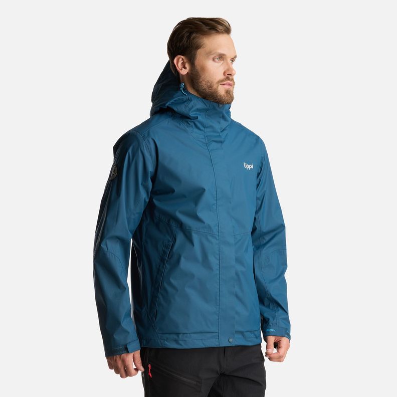 Chaqueta Hombre Blizzard B-Dry Hoody Jacket Petroleo Lippi-2