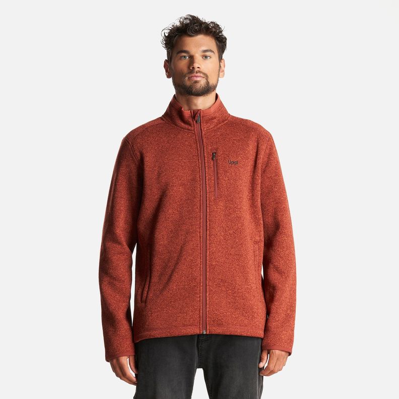 Chaqueta Hombre Coronado Therm-Pro Jacket Melange Vino Lippi I23-1