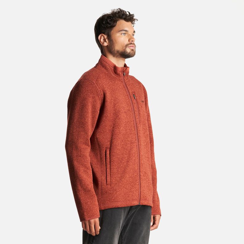 Chaqueta Hombre Coronado Therm-Pro Jacket Melange Vino Lippi I23-2