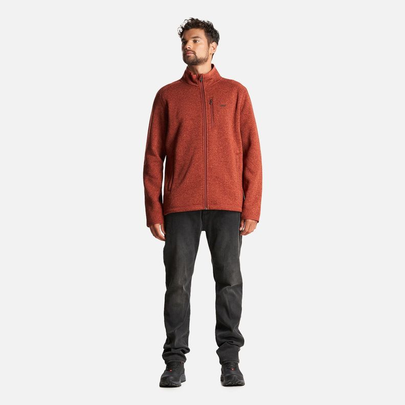 Chaqueta Hombre Coronado Therm-Pro Jacket Melange Vino Lippi I23-4