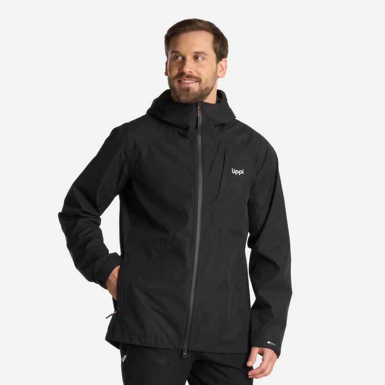 Chaqueta Hombre Shield B-Dry Hoody Jacket Negro Lippi I25-0