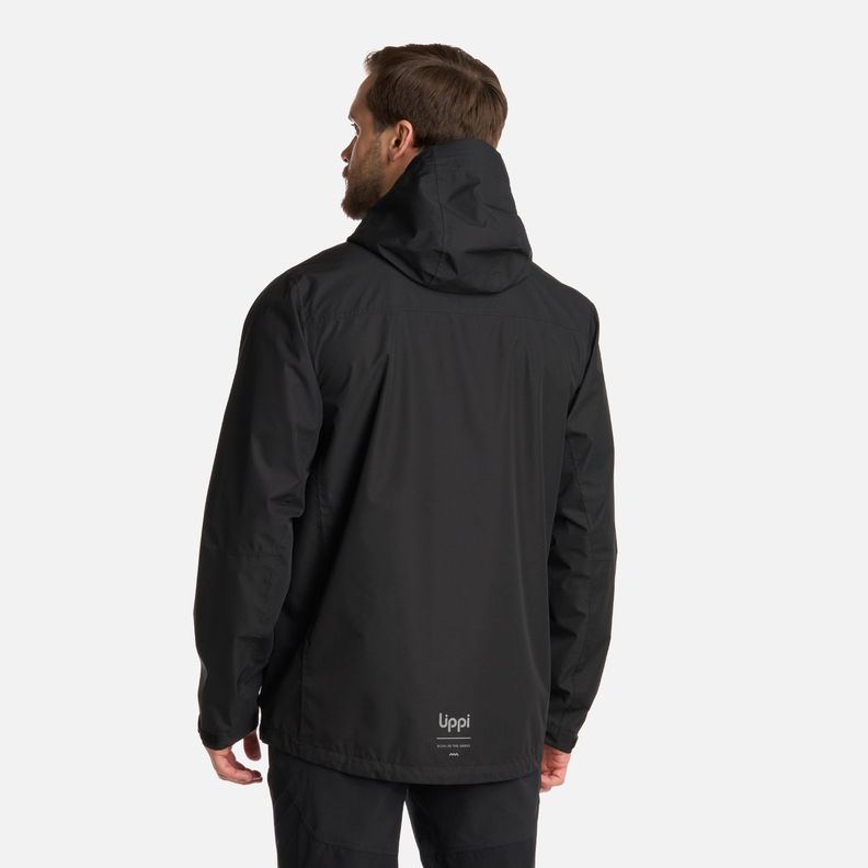Chaqueta Hombre Shield B-Dry Hoody Jacket Negro Lippi I25-2