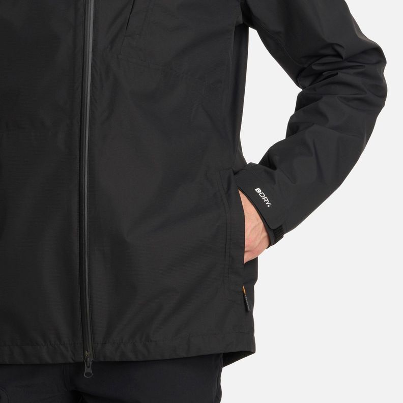 Chaqueta Hombre Shield B-Dry Hoody Jacket Negro Lippi I25-5