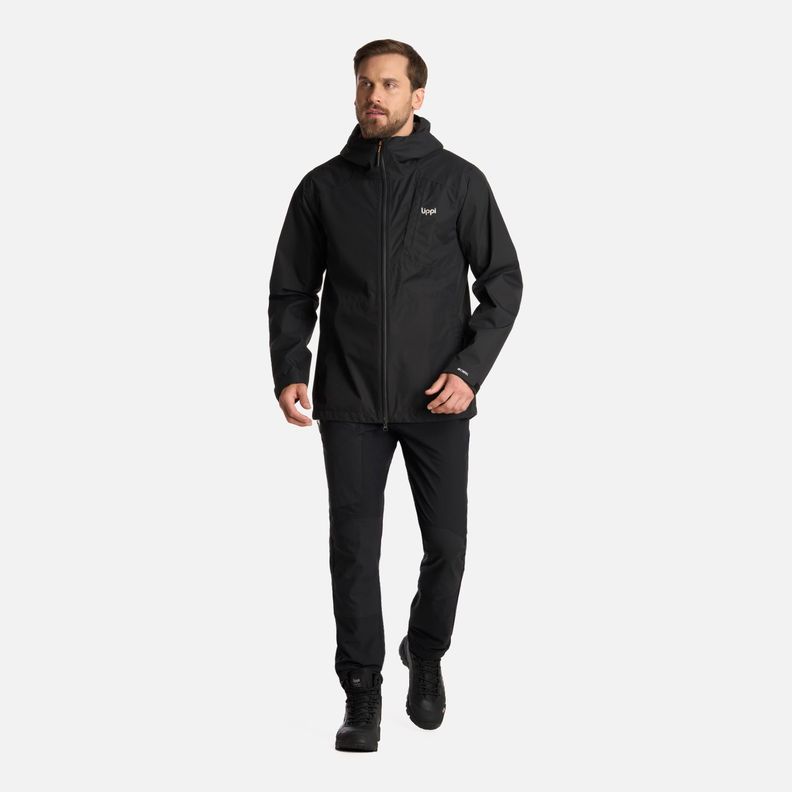 Chaqueta Hombre Shield B-Dry Hoody Jacket Negro Lippi I25-9