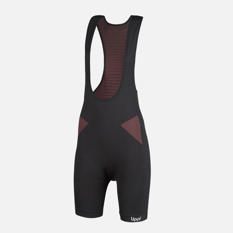 Calza Mujer 4 Bike Suit Seamless Short Grafito Lippi-0