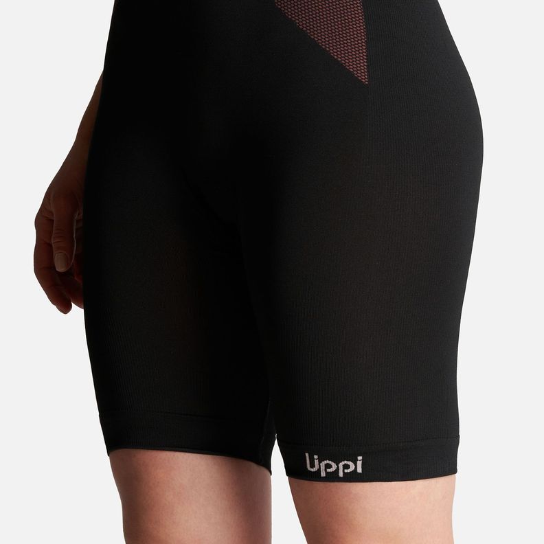 Calza Mujer 4 Bike Suit Seamless Short Grafito Lippi-7