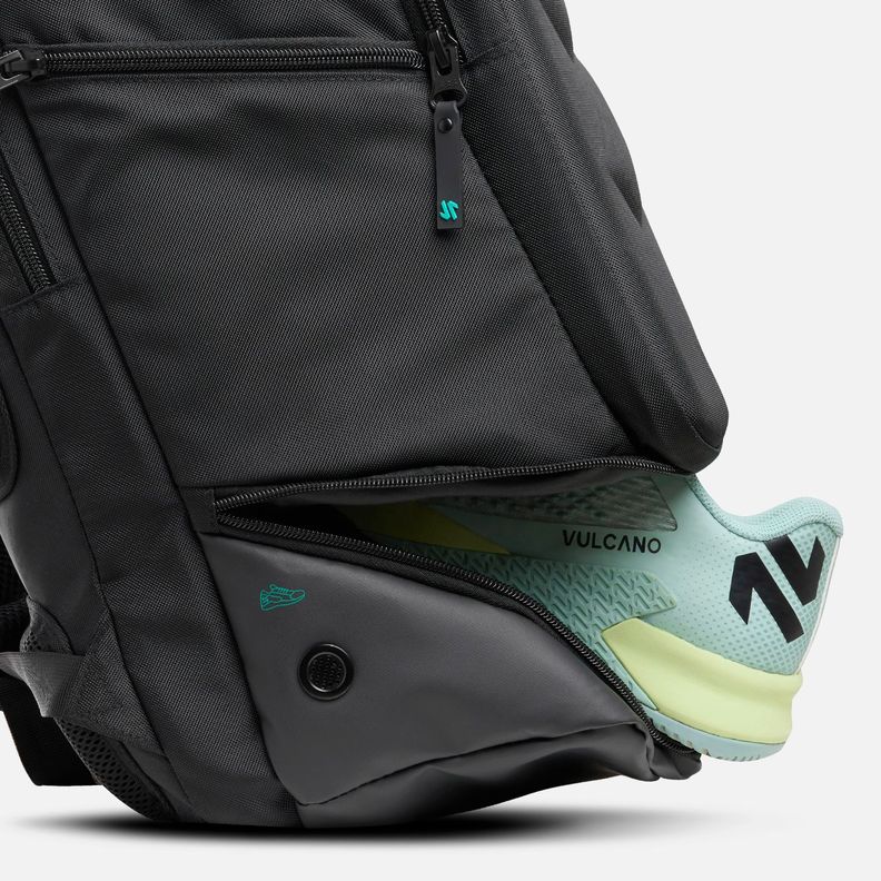 Mochila Mainshock Padel Backpack Negro Vulcano-5