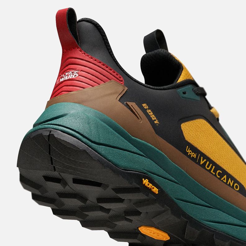 Zapatilla Hombre Kronos Mostaza / Negro Lippi I25-7