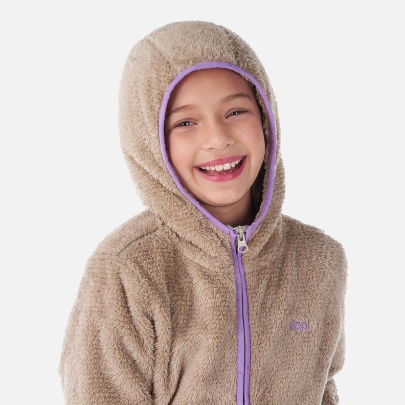 Chaqueta Niña Ferret Shaggy-Pro Jacket Beige Lippi-3