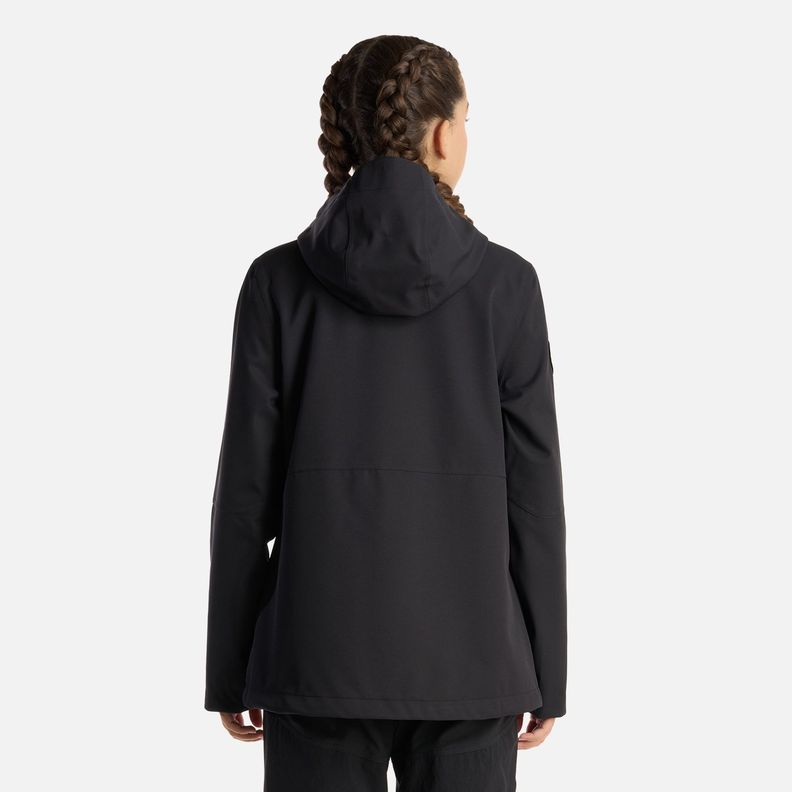 Chaqueta Teen Girl Massif B-Dry Hoody Jacket Negro Lippi-3