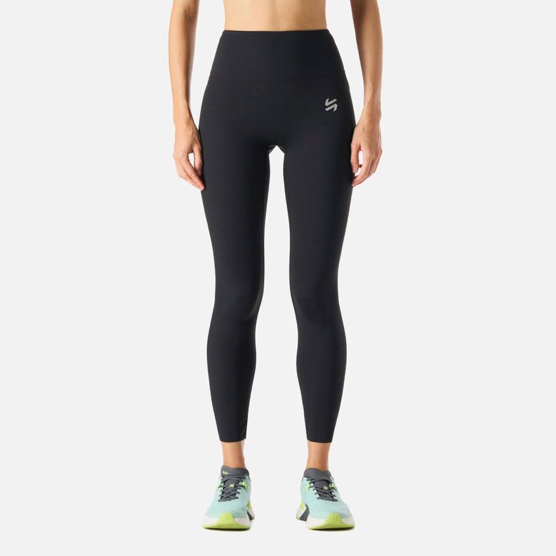 Calza Mujer Tempo 7/8 Super High Rise Leggins Negro Vulcano-0