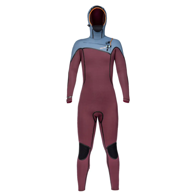 Traje De Surf Mujer Punani 5:4:3 Burdeo Haka Honu-0