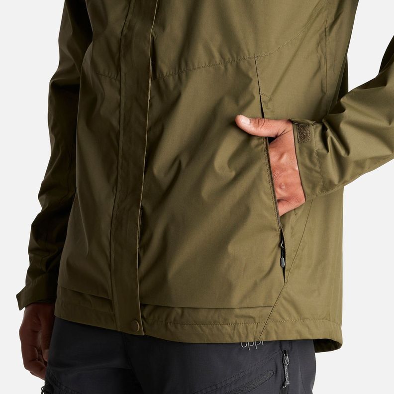 Chaqueta Hombre Blizzard B-Dry Hoody Jacket Verde Militar Lippi-5