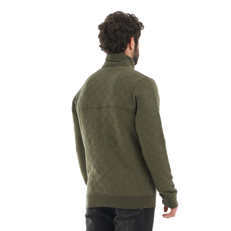 Poleron Hombre Tokerau insulado Verde Haka Honu-4