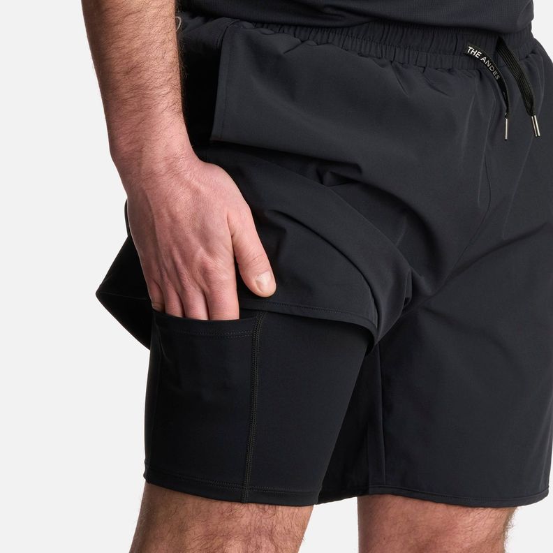 Short Hombre Go for it Shorts Negro Lippi-5