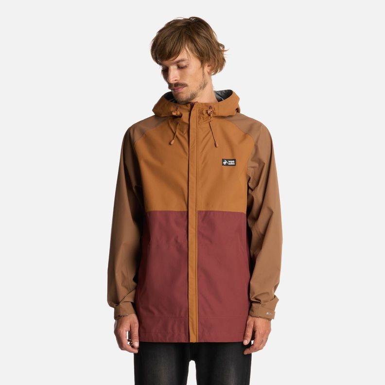 Chaqueta Hombre Viento Norte Mostaza Haka Honu I25-0