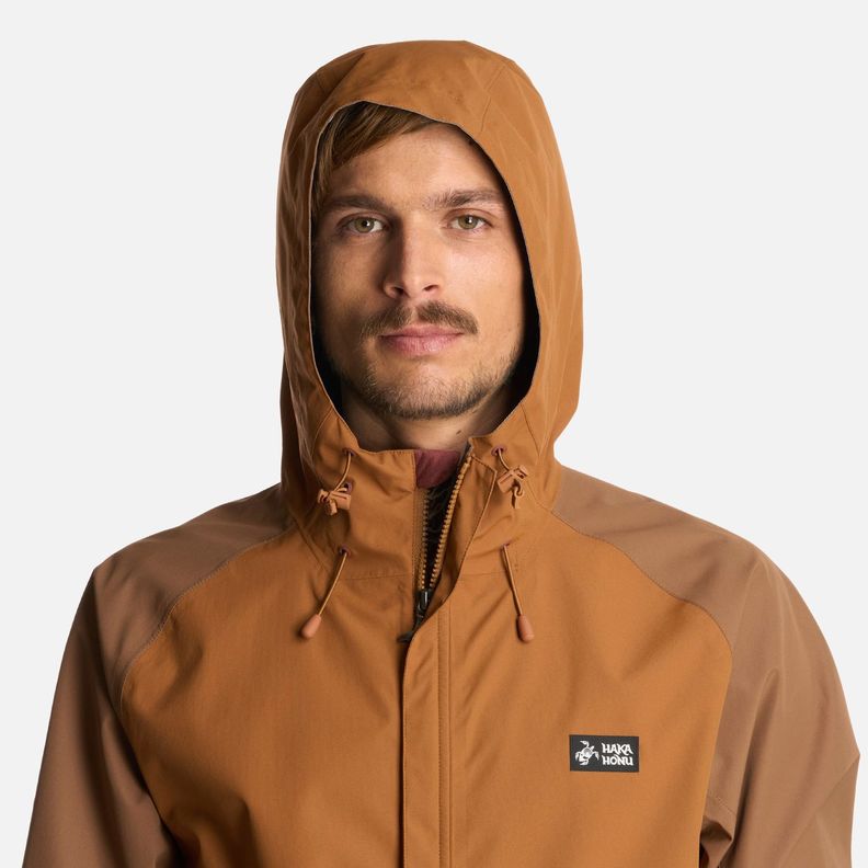 Chaqueta Hombre Viento Norte Mostaza Haka Honu I25-3