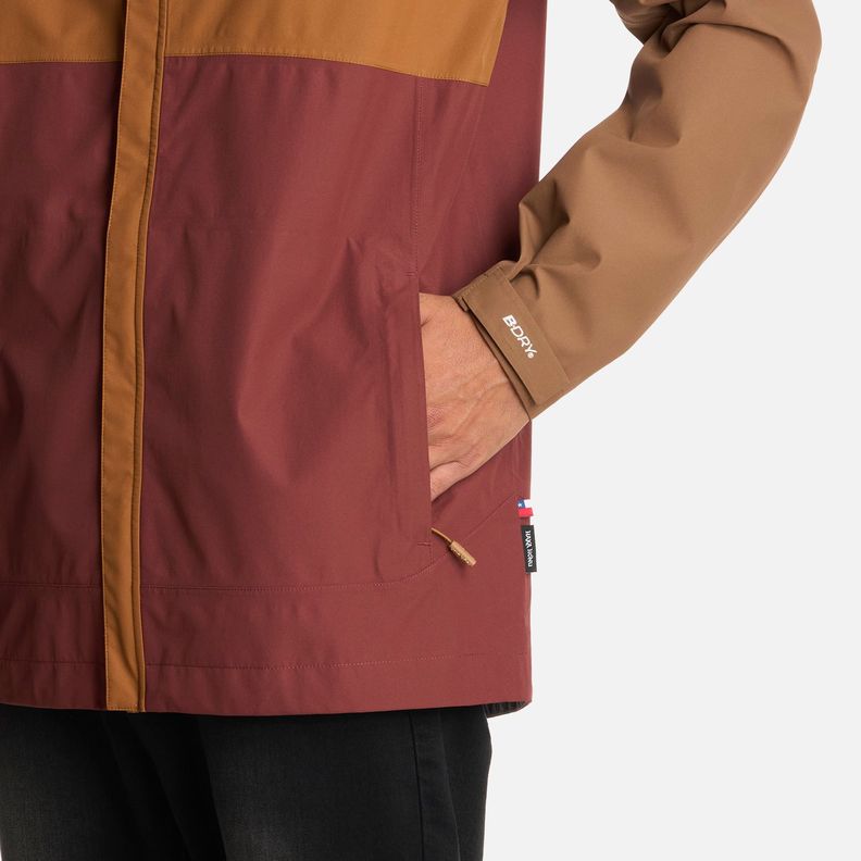 Chaqueta Hombre Viento Norte Mostaza Haka Honu I25-4