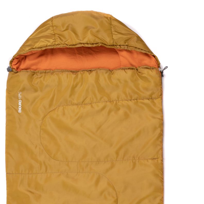 Saco De Dormir Unisex Enduro 10 C Mostaza 071 Geography-1