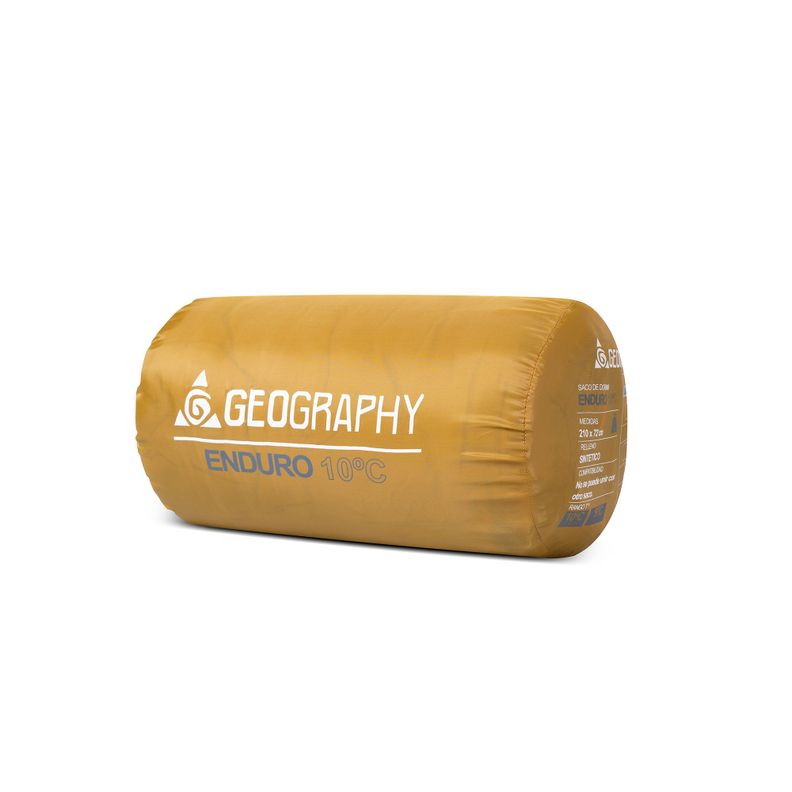 Saco De Dormir Unisex Enduro 10 C Mostaza 071 Geography-2