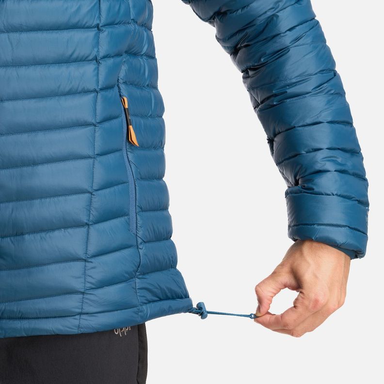 Chaqueta Hombre Peak Down Hoody Jacket Petroleo Lippi-6