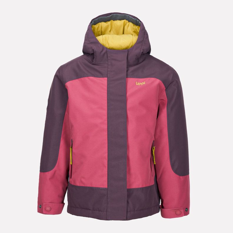 Chaqueta Niña Andes Snow B-Dry Hoody Jacket Rosa Oscuro Lippi I23-5