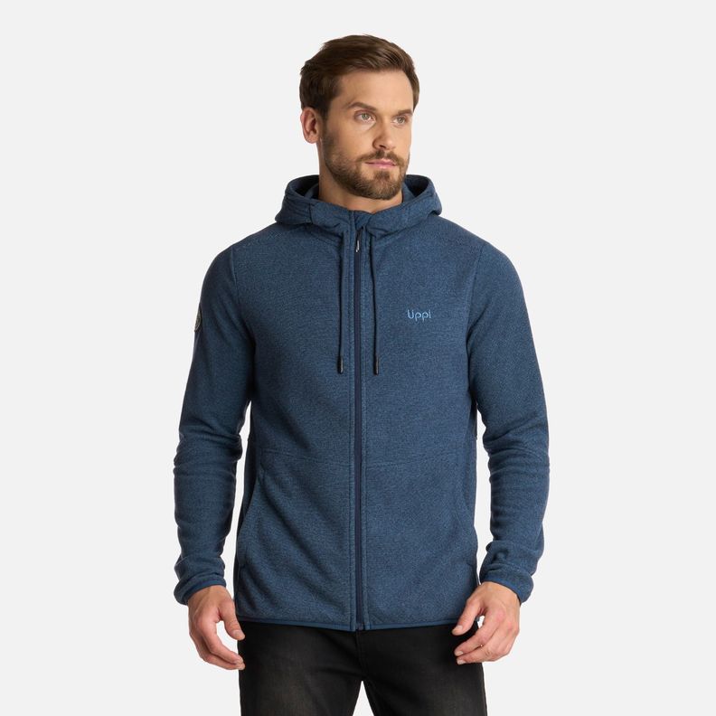 Polar Hombre Stripes Nano-F Full Zip Azul Marino Lippi I25-0