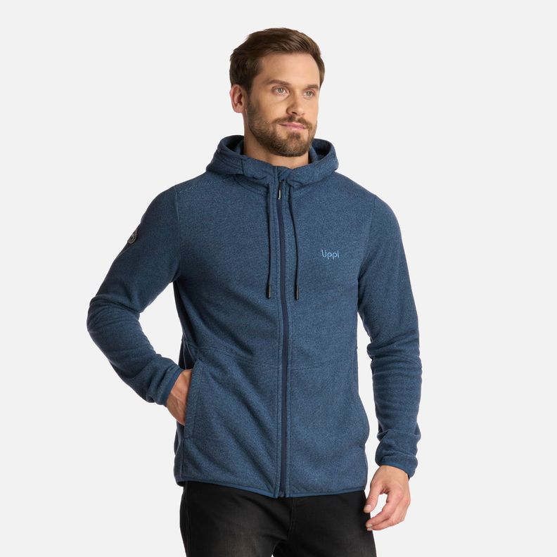 Polar Hombre Stripes Nano-F Full Zip Azul Marino Lippi I25-1
