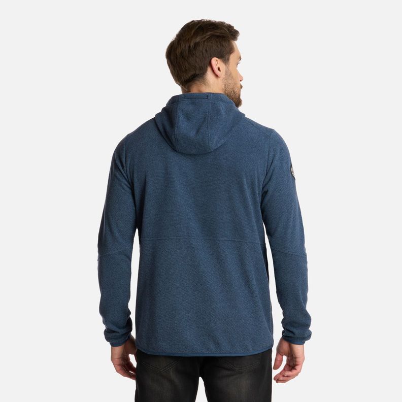 Polar Hombre Stripes Nano-F Full Zip Azul Marino Lippi I25-2