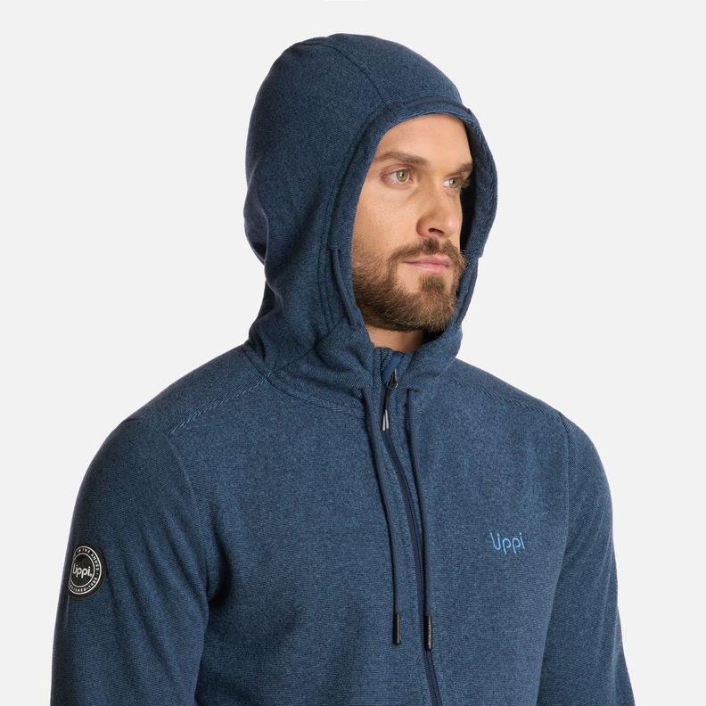 Polar Hombre Stripes Nano-F Full Zip Azul Marino Lippi I25-3