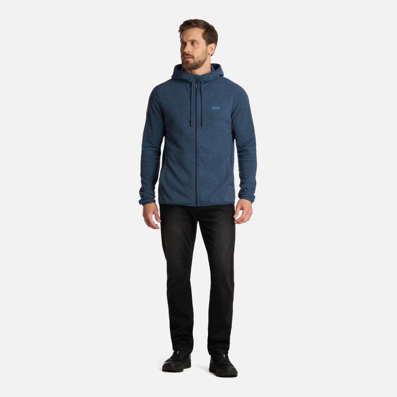 Polar Hombre Stripes Nano-F Full Zip Azul Marino Lippi I25-5