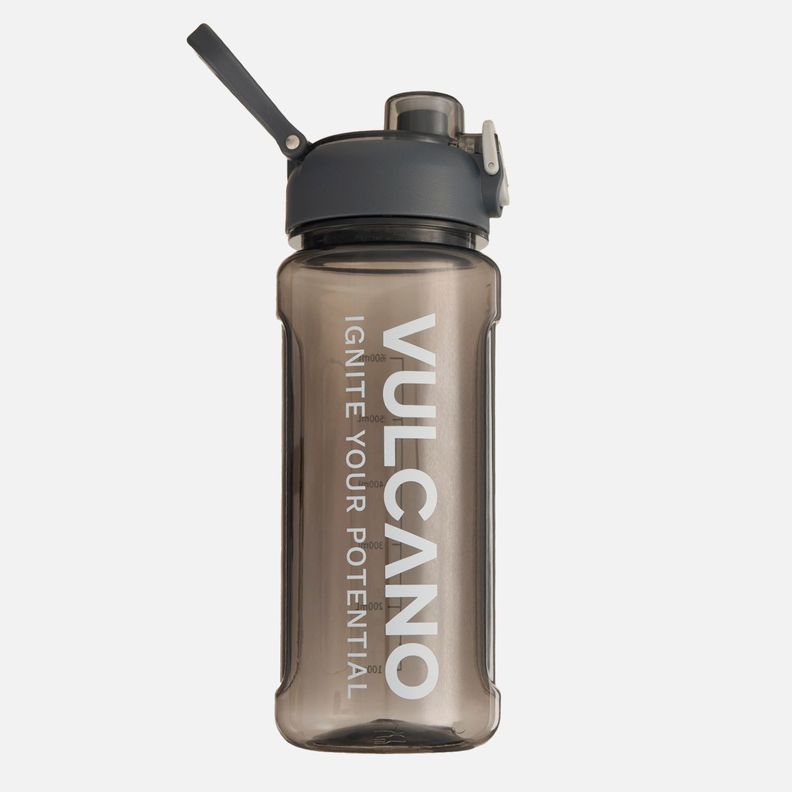Botella deportiva 600ml Negro