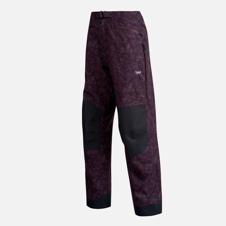 Pantalon Mujer Sierra Nevada B-Dry Light Pants Print Burdeo Lippi-0