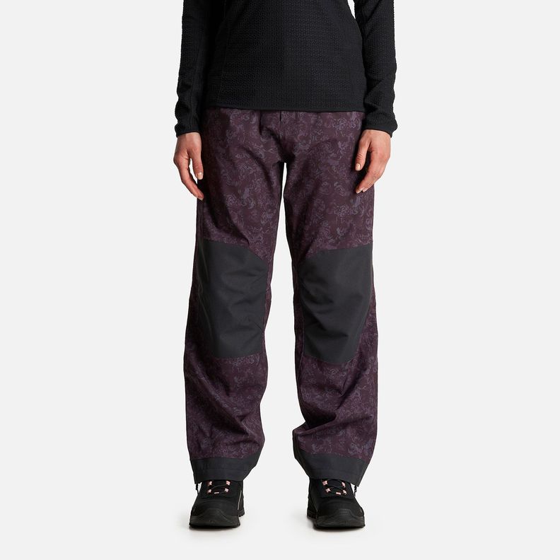 Pantalon Mujer Sierra Nevada B-Dry Light Pants Print Burdeo Lippi-1