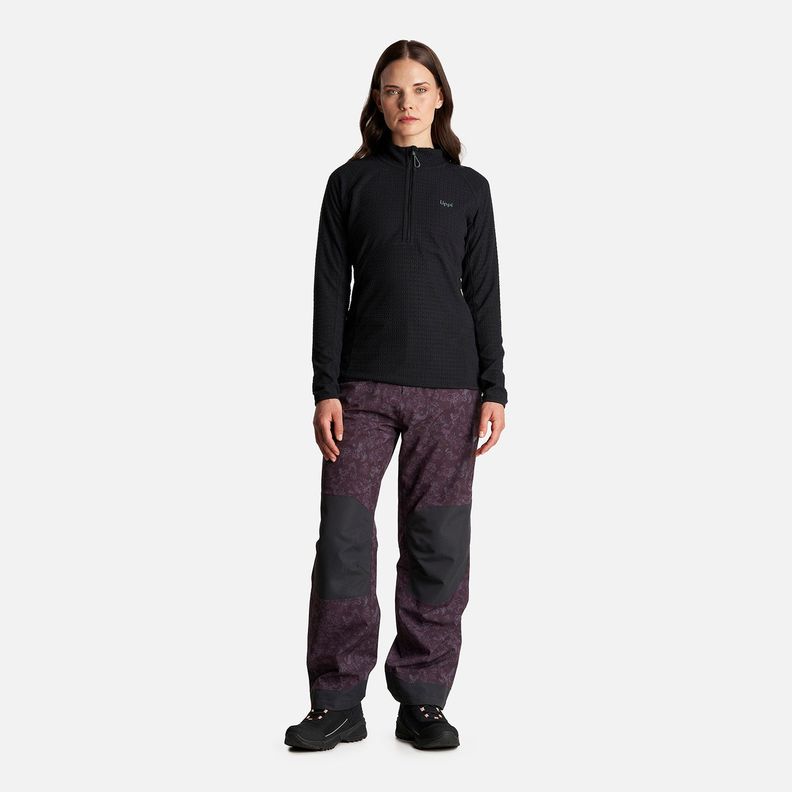 Pantalon Mujer Sierra Nevada B-Dry Light Pants Print Burdeo Lippi-9