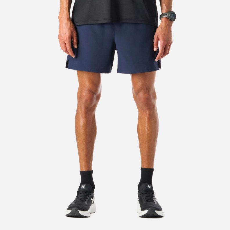 Short Deportivo Running 5" Hombre Tempo Azul Marino S
