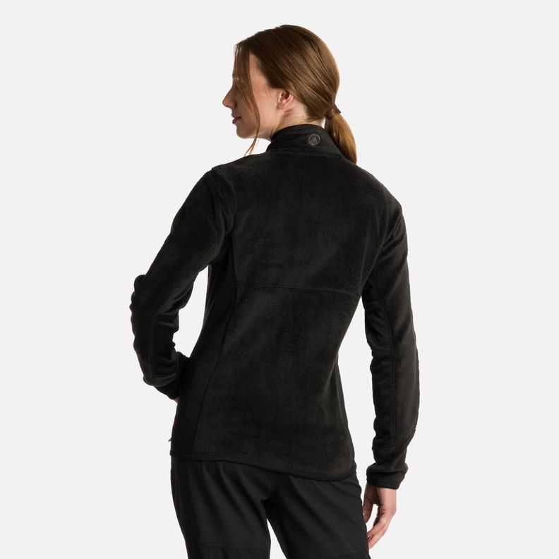 Polar Mujer Numan Shaggy-Pro Jacket Negro Lippi I25-2