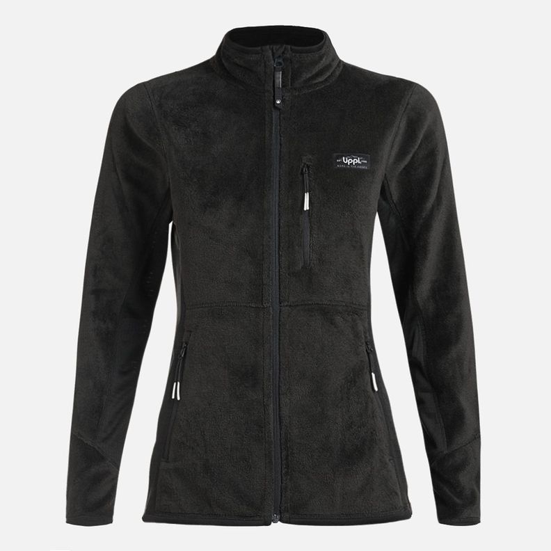 Polar Mujer Numan Shaggy-Pro Jacket Negro Lippi I25-6