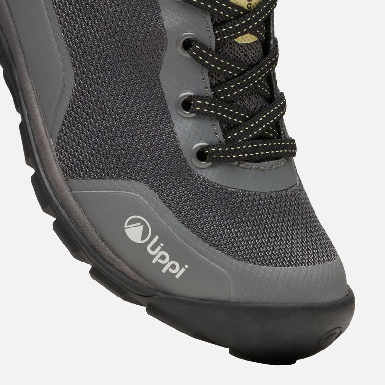 Zapato Niña  Intense Hike Kids Low Grafito Verde Manzana Lippi-6
