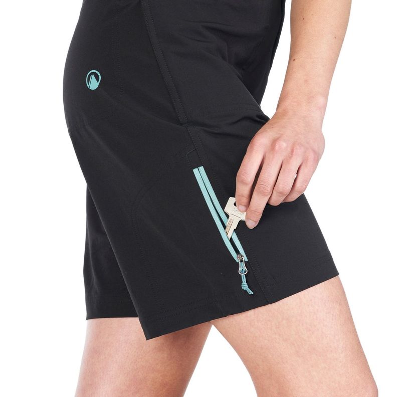 Short Mujer Fury Shorts Negro Lippi V22-8